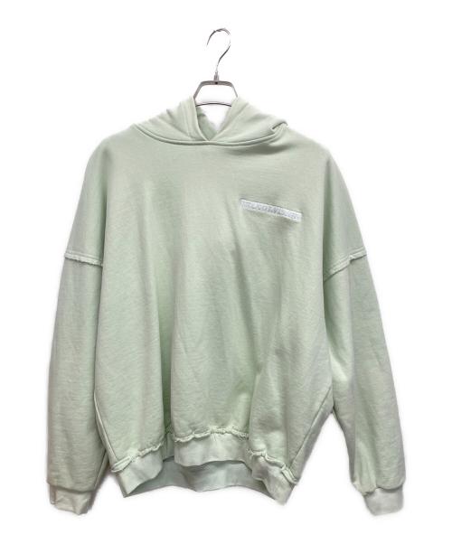 Trendt Vision（トレンドビジョン）TRENDT VISION (トレンドビジョン) プルオーバーパーカー グリーン サイズ:MEDIUMの古着・服飾アイテム