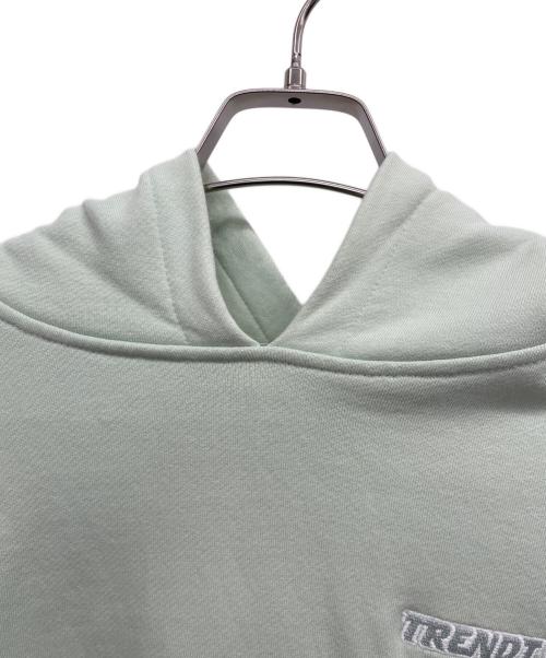 Trendt Vision（トレンドビジョン）TRENDT VISION (トレンドビジョン) プルオーバーパーカー グリーン サイズ:MEDIUMの古着・服飾アイテム