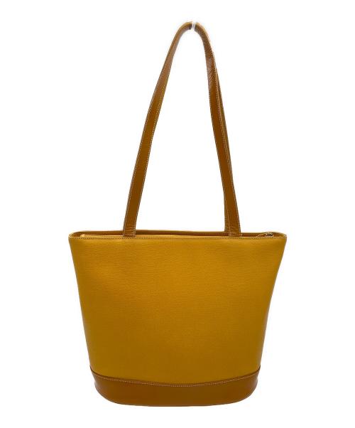 Burberry's（バーバリー）Burberry's (バーバリーズ) トートバッグ イエローの古着・服飾アイテム