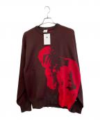 NIKE SBナイキエスビー）の古着「Skate Sweater Brown」｜レッド