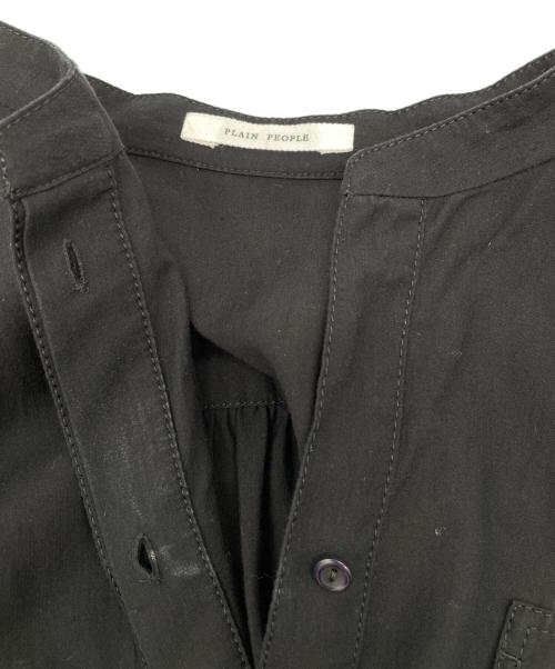 PLAIN PEOPLE（プレインピープル）PLAIN PEOPLE (プレインピープル) ワンピース ブラック サイズ:3の古着・服飾アイテム
