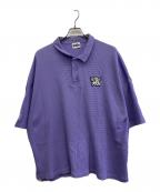 90909090）の古着「ポロシャツ」｜ブルー