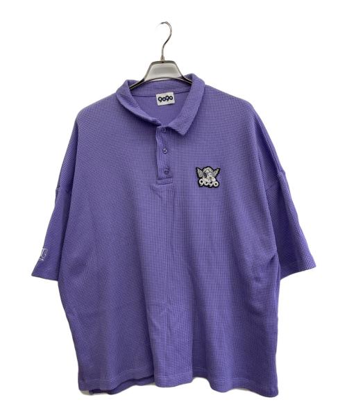 9090（9090）9090 (ナインティナインティ) ポロシャツ ブルー サイズ:XLの古着・服飾アイテム