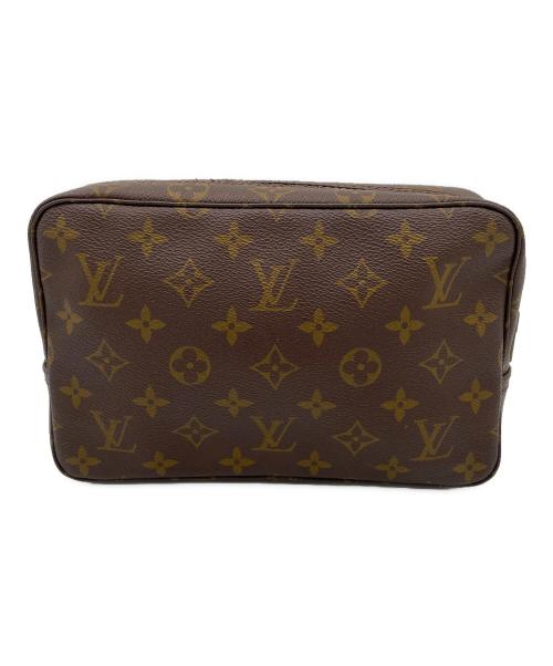 LOUIS VUITTON（ルイ ヴィトン）LOUIS VUITTON (ルイ ヴィトン) トゥルーストワレット28　コスメポーチ ブラウンの古着・服飾アイテム