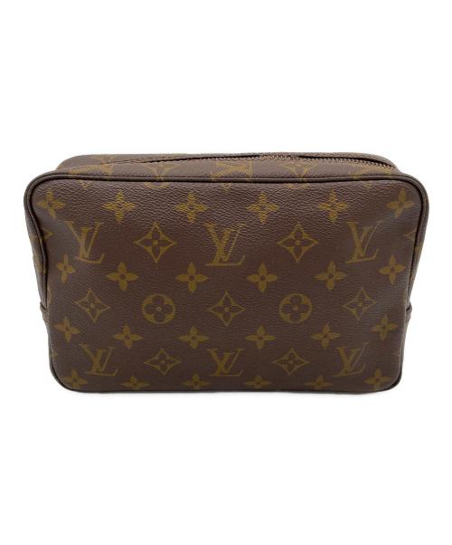 LOUIS VUITTON（ルイ ヴィトン）LOUIS VUITTON (ルイ ヴィトン) トゥルーストワレット28　コスメポーチ ブラウンの古着・服飾アイテム