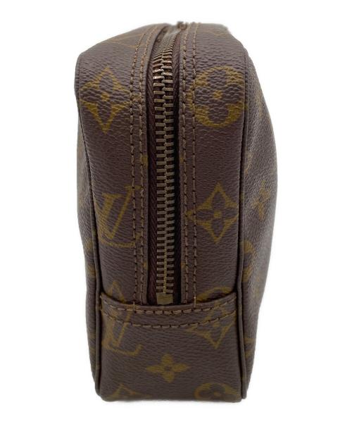 LOUIS VUITTON（ルイ ヴィトン）LOUIS VUITTON (ルイ ヴィトン) トゥルーストワレット28　コスメポーチ ブラウンの古着・服飾アイテム