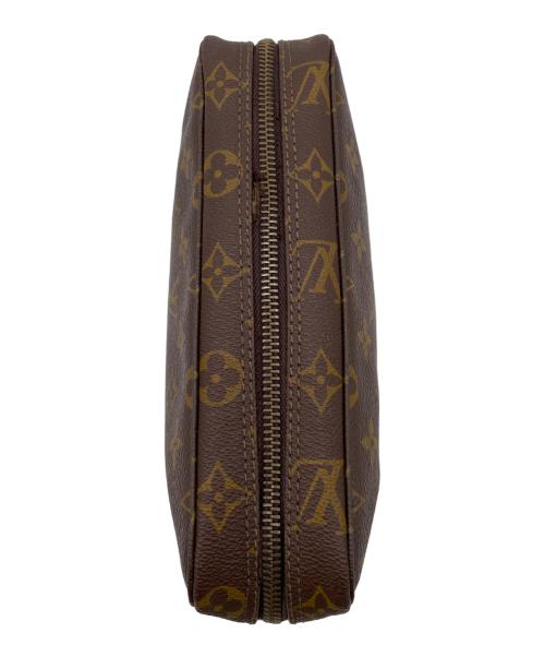 LOUIS VUITTON（ルイ ヴィトン）LOUIS VUITTON (ルイ ヴィトン) トゥルーストワレット28　コスメポーチ ブラウンの古着・服飾アイテム