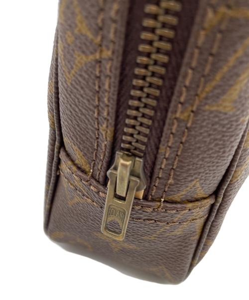LOUIS VUITTON（ルイ ヴィトン）LOUIS VUITTON (ルイ ヴィトン) トゥルーストワレット28　コスメポーチ ブラウンの古着・服飾アイテム