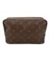 LOUIS VUITTON (ルイ ヴィトン) トゥルーストワレット28　コスメポーチ ブラウン：16000円