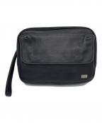 dunhillダンヒル）の古着「セカンドバッグ」｜ブラック