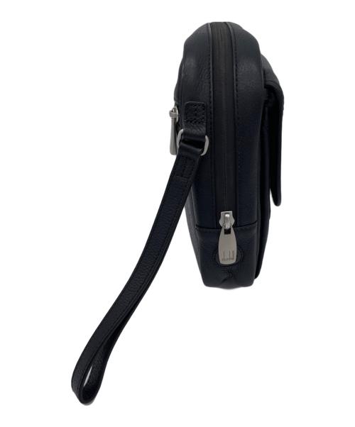 dunhill（ダンヒル）dunhill (ダンヒル) セカンドバッグ ブラックの古着・服飾アイテム