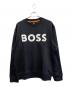 BOSS（ボス）の古着「スウェット」｜ブラック×オレンジ