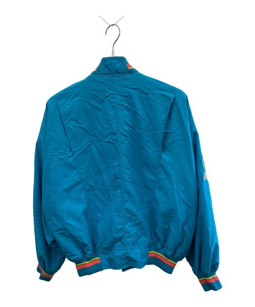 ellesse（エレッセ）ellesse (エレッセ) ヴィンテージブルゾン ブルー サイズ:Mの古着・服飾アイテム