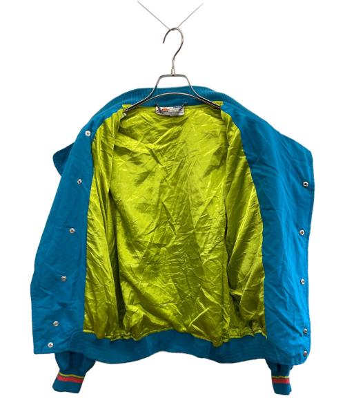 ellesse（エレッセ）ellesse (エレッセ) ヴィンテージブルゾン ブルー サイズ:Mの古着・服飾アイテム