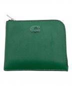 COACHコーチ）の古着「3-IN-1Lジップウォレット」｜グリーン