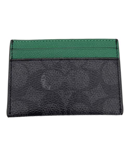 COACH（コーチ）COACH (コーチ) 3-IN-1Lジップウォレット グリーンの古着・服飾アイテム