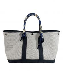 HERMES（エルメス）の古着「トートバッグ/ガーデンパーティTPM」｜ライトグレー