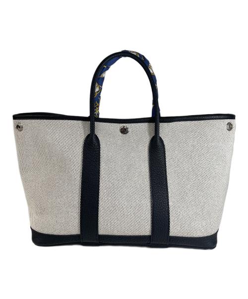 HERMES（エルメス）HERMES (エルメス) トートバッグ/ガーデンパーティTPM ライトグレーの古着・服飾アイテム