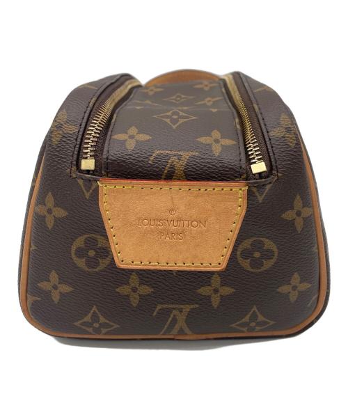 LOUIS VUITTON（ルイ ヴィトン）LOUIS VUITTON (ルイ ヴィトン) ハンドポーチ/ドップ･キット ブラウンの古着・服飾アイテム