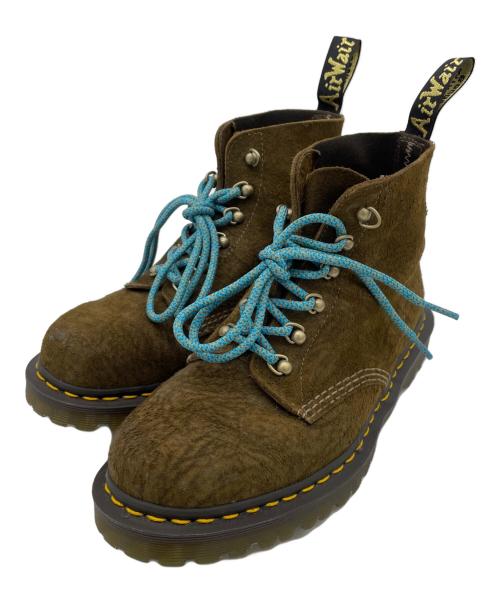 Dr.Martens（ドクターマーチン）Dr.Martens (ドクターマーチン) ショートブーツ オリーブ サイズ:7の古着・服飾アイテム