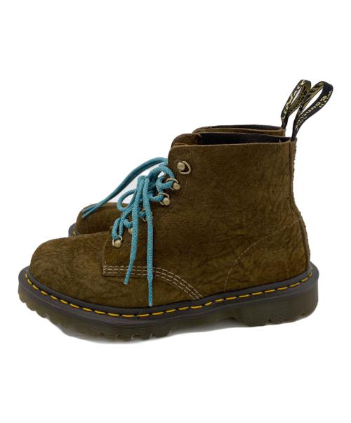 Dr.Martens（ドクターマーチン）Dr.Martens (ドクターマーチン) ショートブーツ オリーブ サイズ:7の古着・服飾アイテム