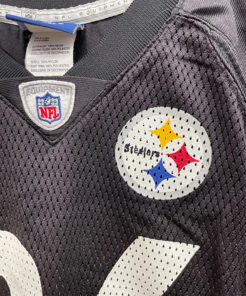 REEBOK（リーボック）REEBOK (リーボック) フットボールTシャツ ブラック サイズ:L　LARGEの古着・服飾アイテム