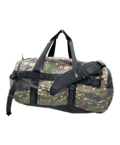 THE NORTH FACE（ザ ノース フェイス）THE NORTH FACE (ザ ノース フェイス) 2WAYボストンバッグ ブラック×グリーンの古着・服飾アイテム