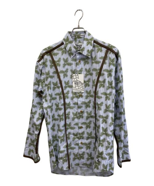Vivienne Westwood man（ヴィヴィアン ウェストウッド マン）Vivienne Westwood man (ヴィヴィアン ウェストウッド マン) シャツ スカイブルー サイズ:46の古着・服飾アイテム