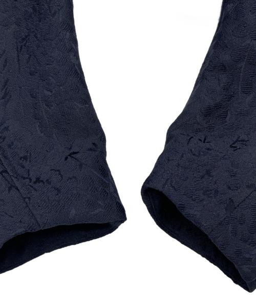 OHGA（オオガ）OHGA (オオガ) パフスリーブブラウス ネイビー サイズ:Fの古着・服飾アイテム