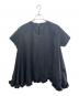 OHGA (オオガ) フリルブラウス ブラック サイズ:FREE：8000円