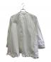 OHGA (オオガ) 裾フリルブラウス ホワイト サイズ:F：8000円