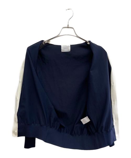 OHGA（オオガ）OHGA (オオガ) アンサンブルカーディガン ネイビー サイズ:Fの古着・服飾アイテム