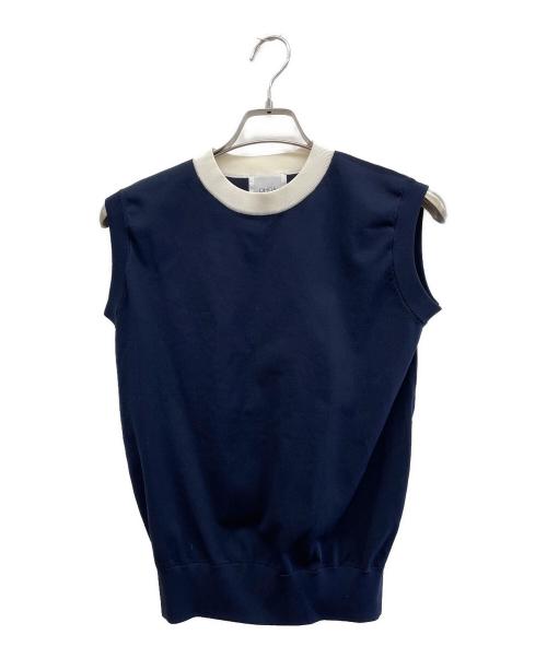 OHGA（オオガ）OHGA (オオガ) アンサンブルカーディガン ネイビー サイズ:Fの古着・服飾アイテム