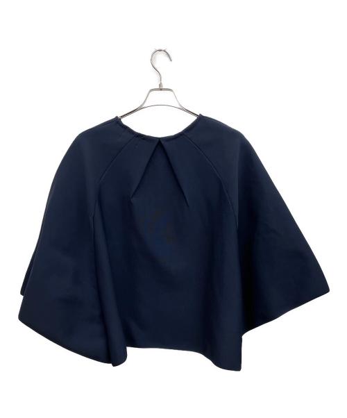 OHGA（オオガ）OHGA (オオガ) ケープニット ネイビー サイズ:Fの古着・服飾アイテム