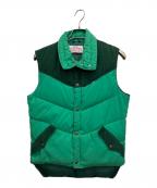 SKI LEVISスキーリーバイス）の古着「ダウンベスト」｜グリーン