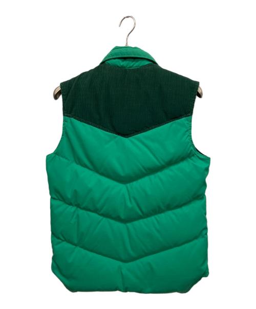 SKI LEVIS（スキーリーバイス）SKI LEVIS (スキーリーバイス) ダウンベスト グリーン サイズ:Sの古着・服飾アイテム