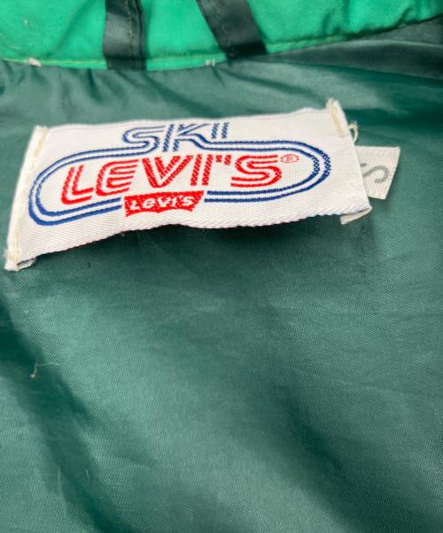 SKI LEVIS（スキーリーバイス）SKI LEVIS (スキーリーバイス) ダウンベスト グリーン サイズ:Sの古着・服飾アイテム