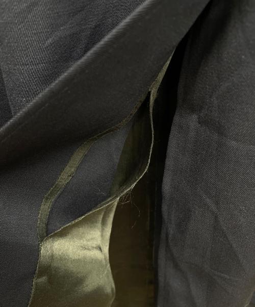 Aquascutum（アクアスキュータム）Aquascutum (アクアスキュータム) ウールステンカラーコート ネイビー サイズ:42の古着・服飾アイテム