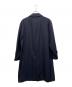 Aquascutum (アクアスキュータム) ウールステンカラーコート ネイビー サイズ:42：19000円
