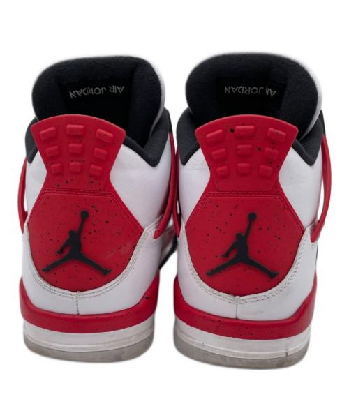 NIKE（ナイキ）NIKE (ナイキ) AIR JORDAN4レトロ ホワイト サイズ:30cmの古着・服飾アイテム