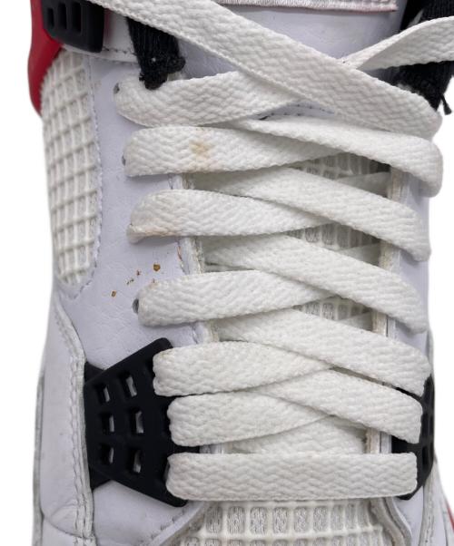 NIKE（ナイキ）NIKE (ナイキ) AIR JORDAN4レトロ ホワイト サイズ:30cmの古着・服飾アイテム
