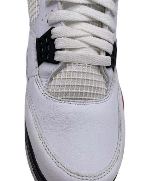 NIKE（ナイキ）NIKE (ナイキ) AIR JORDAN4レトロ ホワイト サイズ:30cmの古着・服飾アイテム