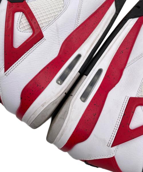 NIKE（ナイキ）NIKE (ナイキ) AIR JORDAN4レトロ ホワイト サイズ:30cmの古着・服飾アイテム