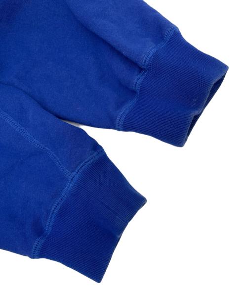 THE BLACK EYE PATCH（ブラックアイパッチ）THE BLACK EYE PATCH (ブラックアイパッチ) HANDLE WITH CARE CREW SWEAT 取扱注意 ネイビー サイズ:XLの古着・服飾アイテム