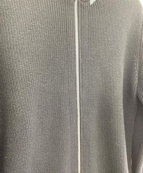 Maison Margiela（メゾンマルジェラ）Maison Margiela (メゾンマルジェラ) コットンウール7ゲージドライバーズニット ブラック サイズ:Sの古着・服飾アイテム