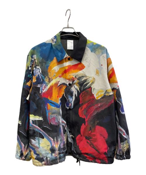 FREAK'S STORE×AUTOMOAI（フリークスストア×オートモアイ）FREAK'S STORE×AUTOMOAI (フリークスストア×オートモアイ) コーチジャケット マルチカラー サイズ:Lの古着・服飾アイテム