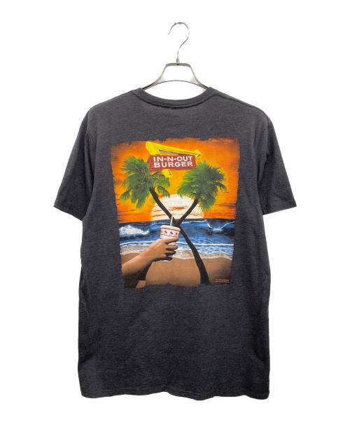 IN N OUT BURGER（インアンドアウトバーガー）IN N OUT BURGER (インアンドアウトバーガー) ヴィンテージTシャツ グレー サイズ:Lの古着・服飾アイテム
