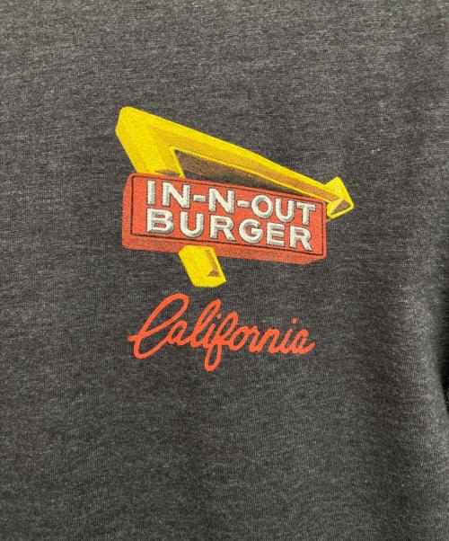 IN N OUT BURGER（インアンドアウトバーガー）IN N OUT BURGER (インアンドアウトバーガー) ヴィンテージTシャツ グレー サイズ:Lの古着・服飾アイテム