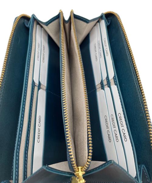 NAUGHTIAM（ノーティアム）NAUGHTIAM (ノーティアム) 長財布 モスグリーンの古着・服飾アイテム