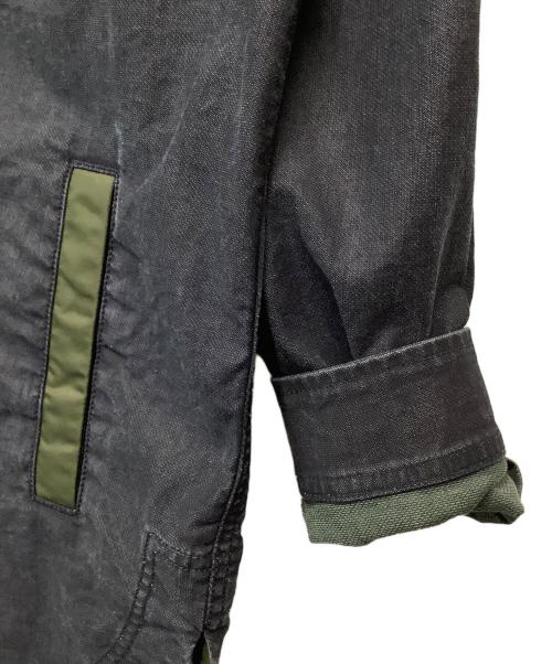 DIESEL（ディーゼル）DIESEL (ディーゼル) ミリタリーコート インディゴ サイズ:Sの古着・服飾アイテム